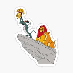 Simba Rafiki Mufasa