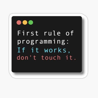 Programming Rule