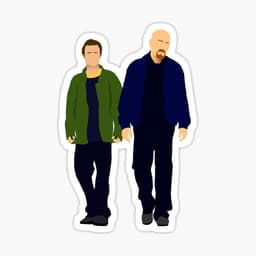 Mr White and Jesse Pinkman