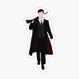 Tommy Shelby and the Gun