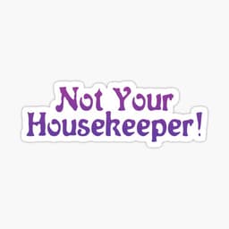 Not Your Housekeeper